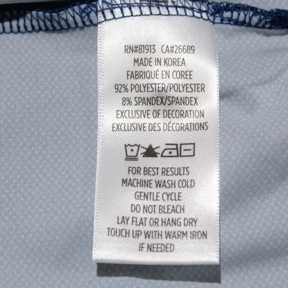 Robert Graham NWT Hyde Short Sleeve Polo Shirt Size S Classic Fit in Blue